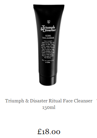 Triumph & Disaster Ritual Face Cleanser