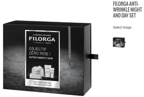 BeautyExpert優惠碼2018 Filorga 菲洛嘉 ANTI-WRINKLE逆齡時光面霜套裝 75折£41.25（約357元)