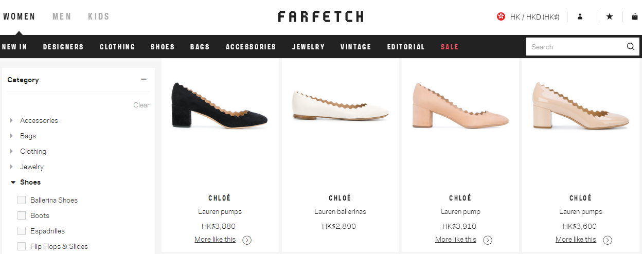 Farfetch優惠碼2018/Farfetch最新折扣碼/網購Chloé荷葉邊高踭鞋低至HK$3,600+直運港澳
