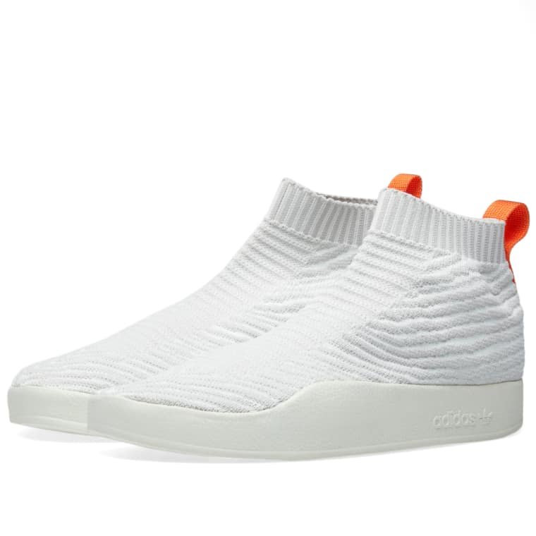 Adidas Adilette PK Summer Sock  White & Grey One  1
