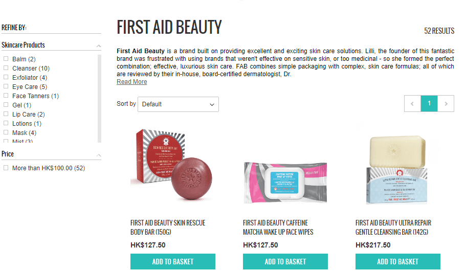 Lookfantastic官網購First Aid Beauty 2018聖誕禮盒促銷優惠，低至HK$233，免運費寄港澳台